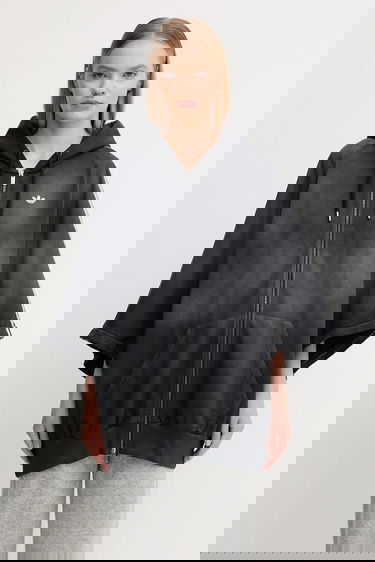 Sweatshirt adidas Originals adidas Originals Oversized Hoodie Svart | KE9806, 3