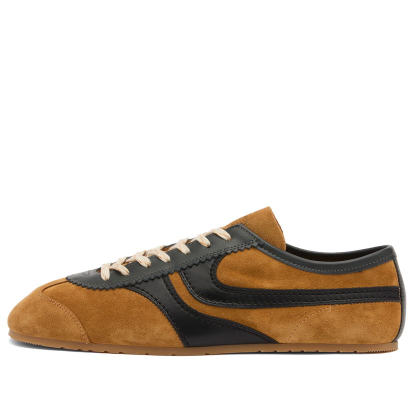 Sneakers och skor Dries Van Noten Leather Sneaker Beige | 252-021726-126-103