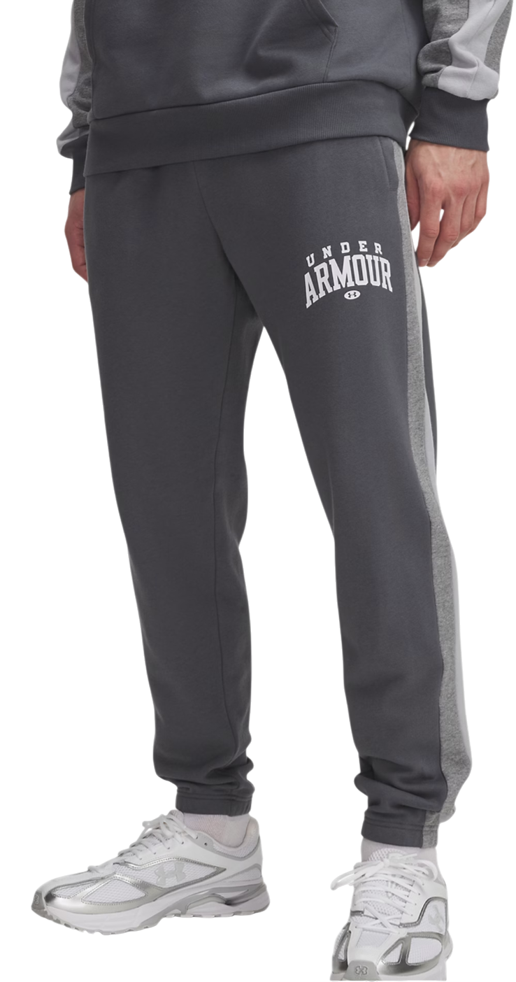 Träningsbyxor Under Armour Under Armour Rival Fleece Pants Grå | 6003954-025, 0