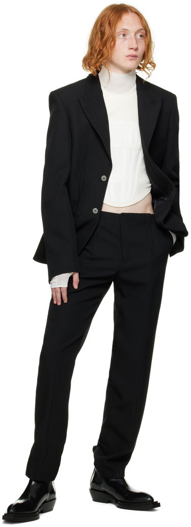 Byxor Dion Lee Tapered Formal Trousers Svart | C2066P22, 3