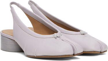 Sneakers och skor Maison Margiela Maison Margiela Tabi Ballerina Slingback Heels Purpur | S58WZ0141 P6378, 3