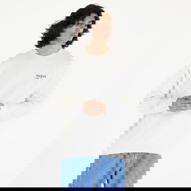 Sweatshirt GUESS Hoodie Ermes Cn Fleece Beige | M2BQ19KBD10-G9H9, 2