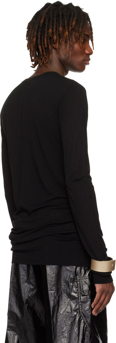 T-shirt Rick Owens Rick Owens Hollywood Basic Long Sleeve T-Shirt Svart | RU01E5252 JS, 2