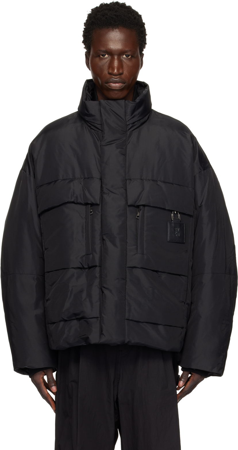 Pufferjacka WOOYOUNGMI WOOYOUNGMI Goose Down Puffer Jacket Svart | W243DN01