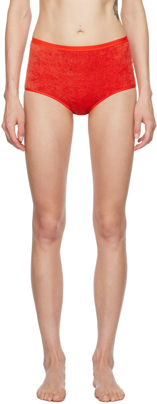 Trosor Baserange High-Waist Bell Briefs Röd | UNHW-VE-AU24