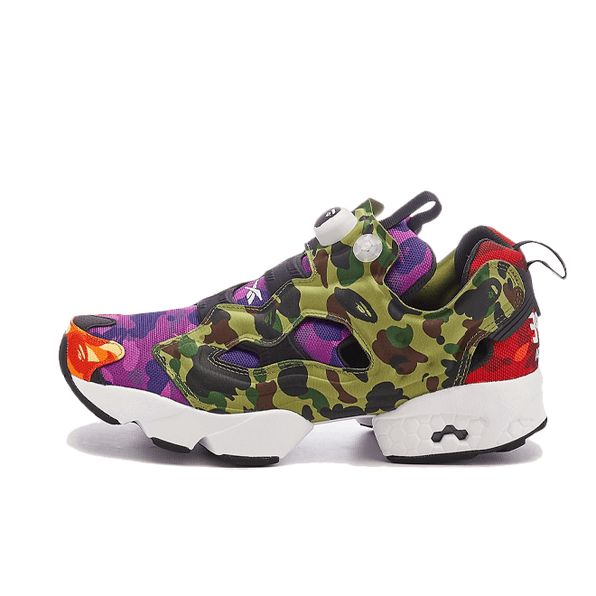 Sneakers och skor Reebok x BAPE Instapump Fury "Multicolor" Flerfärgad | Q47370, 0
