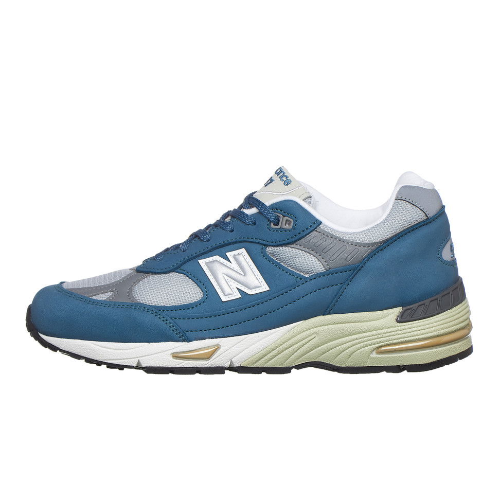 Sneakers och skor New Balance 991 Made In England "Grey Blue" Blå | M991BSG, 0