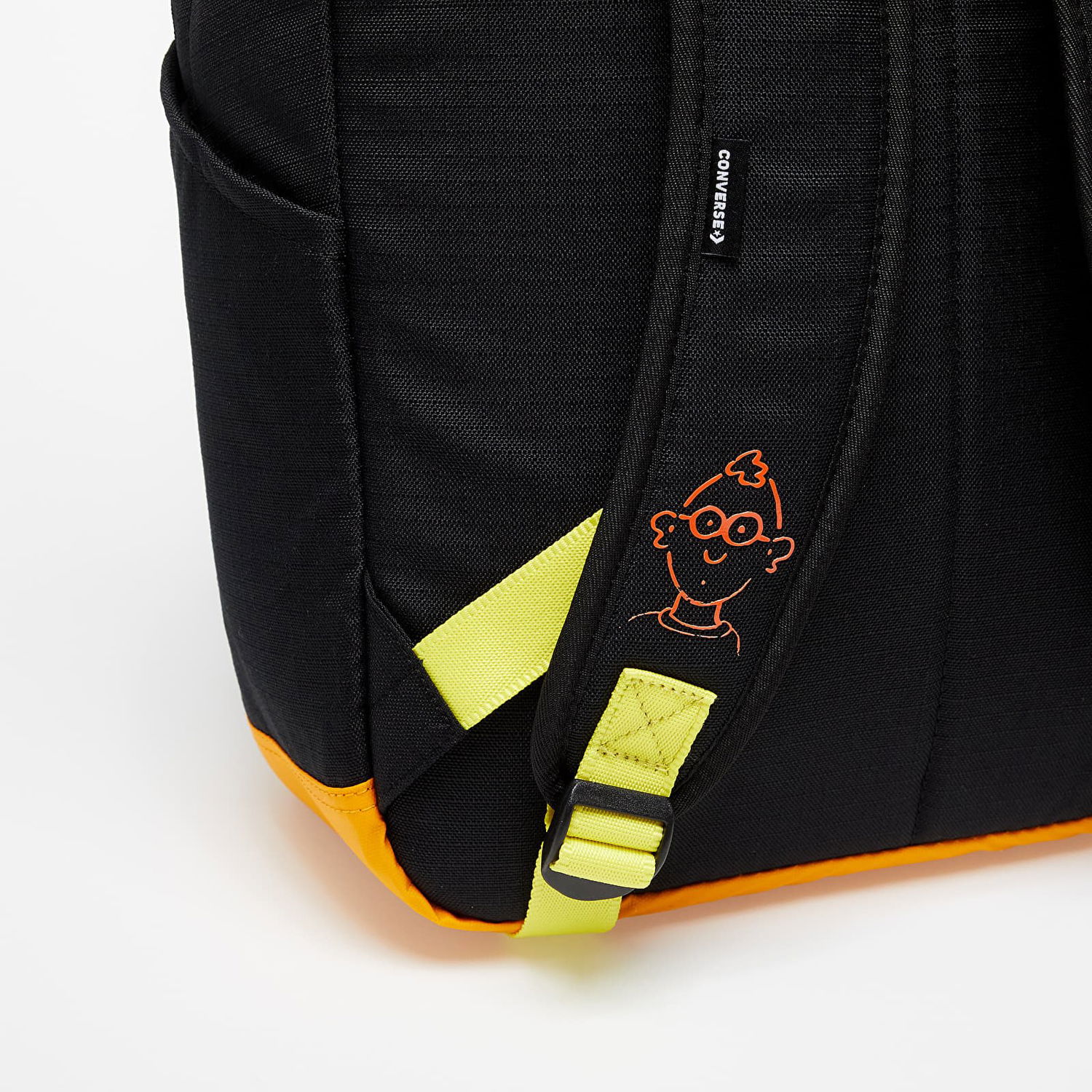 Ryggsäck Converse x Keith Haring Go 2 Backpack Svart | 10025065-A01, 1