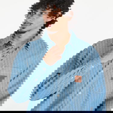 Jacka Carhartt WIP Menard Shirt Jacket Blå | I033577-01.02, 4