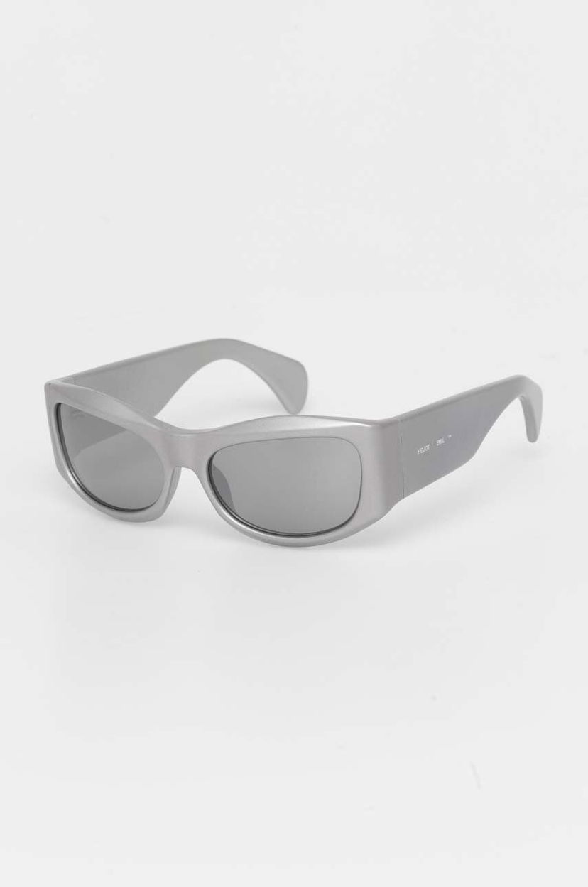 Solglasögon HELIOT EMIL Rectangular Sunglasses Grå | HE.16.63.GY04
