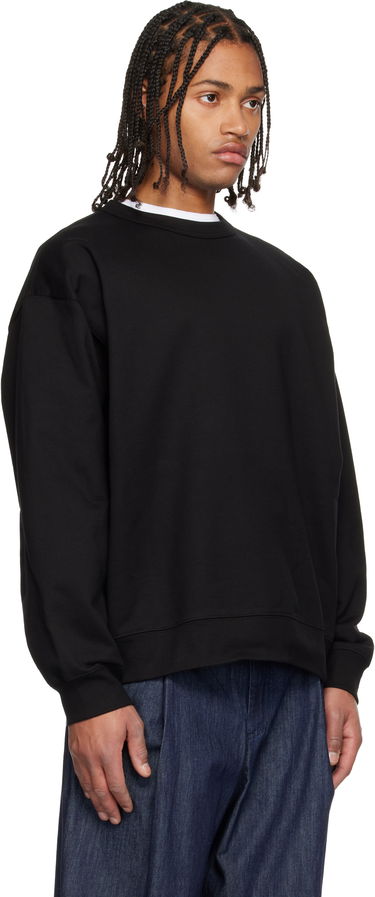 Sweatshirt Dries Van Noten Dries Van Noten Oversized Sweatshirt Svart | 252-021152-2611, 1