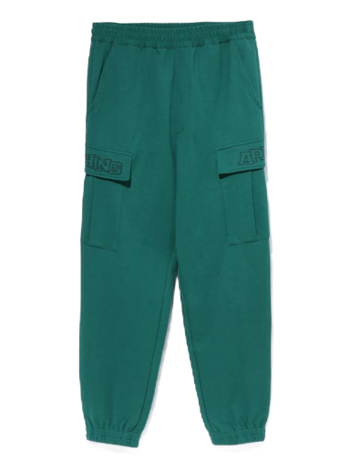 Träningsbyxor BAPE 6 Pocket Relaxed Fit Sweatpants Grön | 1J30-152-006