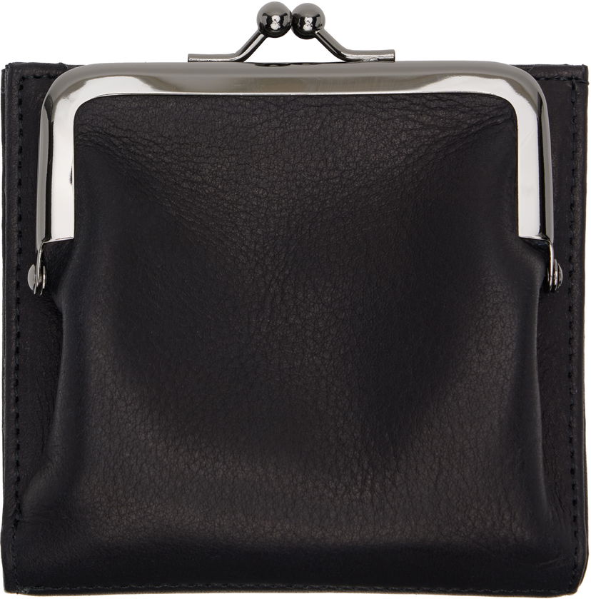 Plånbok Yohji Yamamoto Yohji Yamamoto Clasp Wallet Svart | DA-A88-784