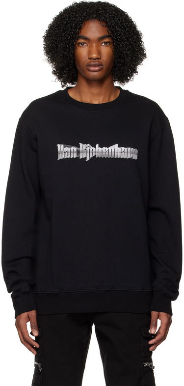 Sweater Han Kjøbenhavn Han Kjobenhavn Printed Sweatshirt Svart | M-132752, 0