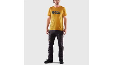 T-shirt FJÄLLRÄVEN Logo Svart | F87310-550, 2