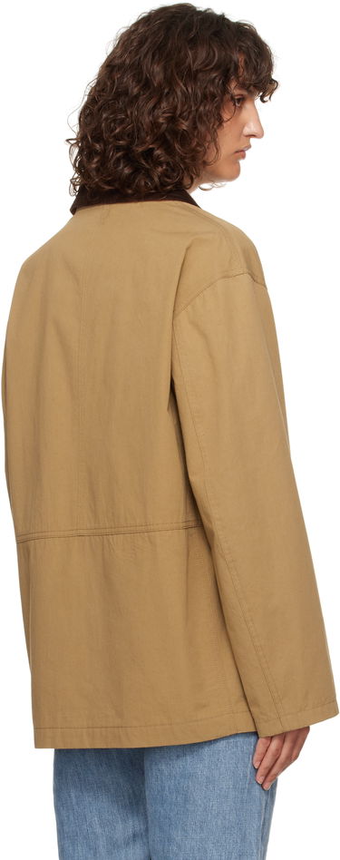 Jacka The Row The Row Frank Chore Jacket Beige | 7961-W3562, 2