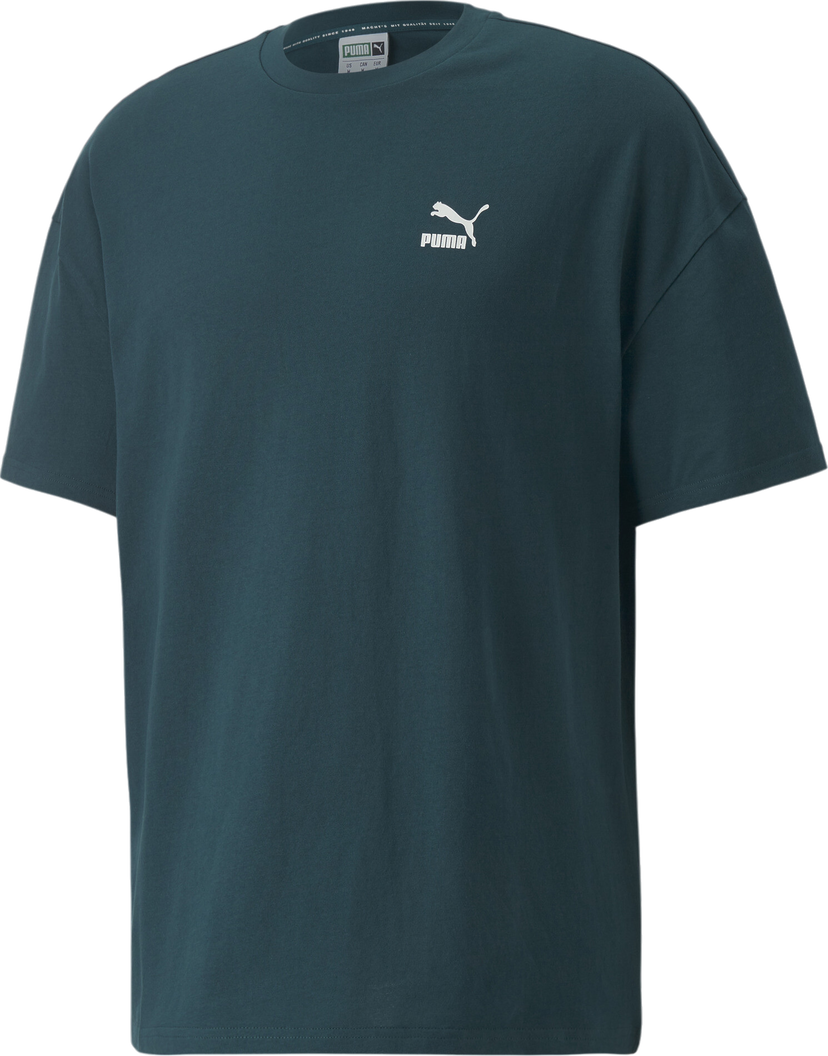 T-shirt Puma Oversized Tee Grön | 536236-024