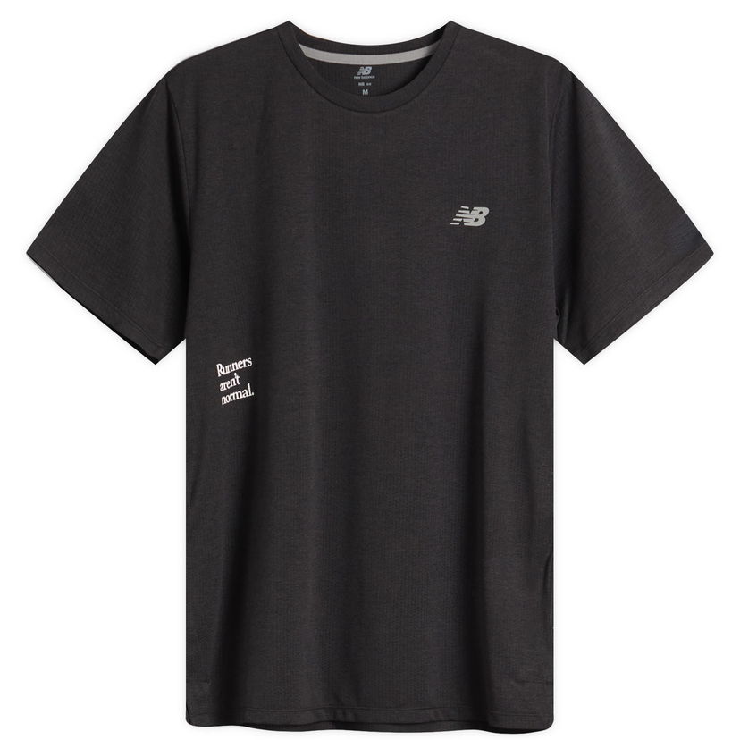 T-shirt New Balance RAN Graphic Tee Svart | MT53216-BK