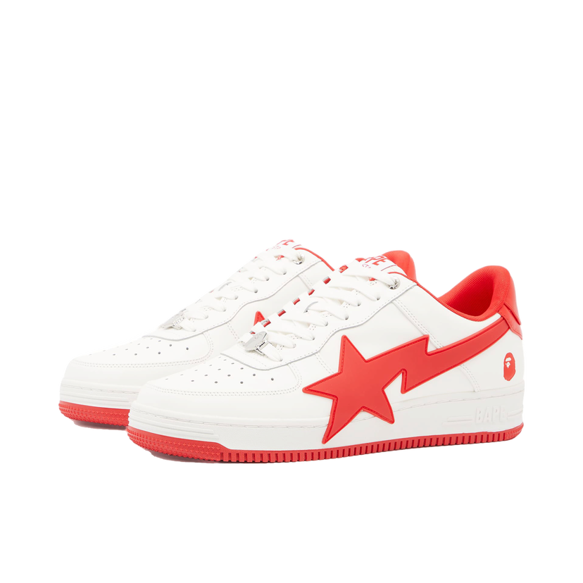 Sneakers och skor BAPE A Bathing Ape Bape Sta OS in Red, Size UK 7 | END. Clothing Röd | 001FWK201314M-RED