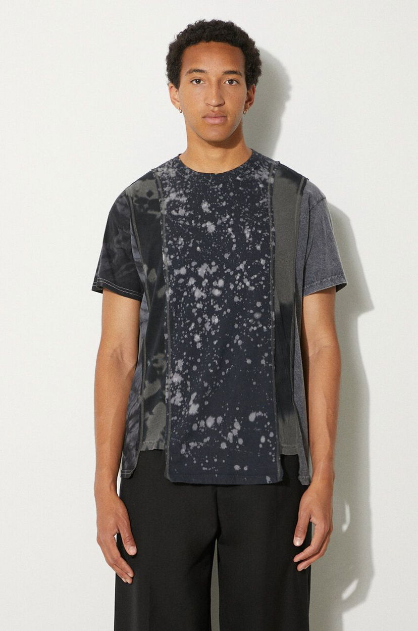 T-shirt Needles Needles 5 Cuts Short Sleeve T-Shirt Svart | OT307