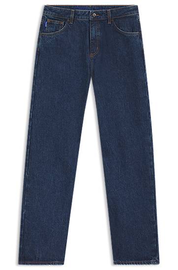 Jeans BOSS Relaxed Fit Jeans Blå | 50534157