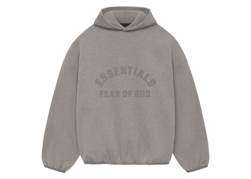 Sweatshirt Fear of God Core Collection Nylon Fleece Hoodie Heather Grey/Dust Grå | 202SU244311F