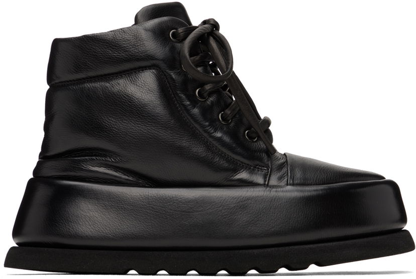 Kläder Marsèll Marsèll Leather Boots Svart | MW7065