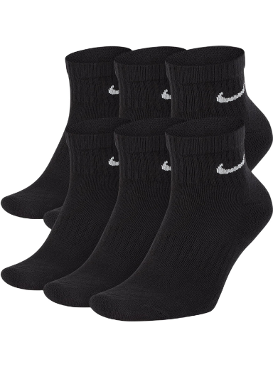 Strumpor Nike Everyday Cushioned Svart | sx7669-010