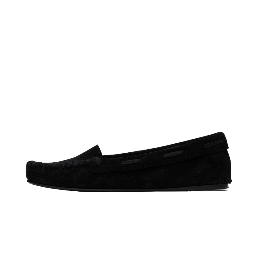 Sneakers och skor The Row Suede Moc Loafers Svart | F1517-L25