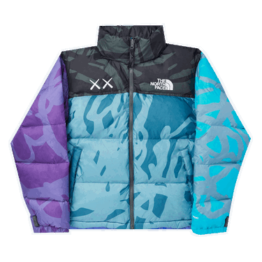 Pufferjacka The North Face KAWS x Retro 1996 Nuptse Puffer Jacket Flerfärgad | NF0A7WLU75S, 0