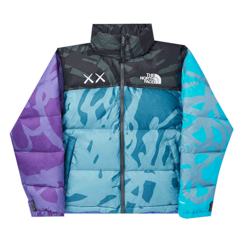 Pufferjacka The North Face KAWS x Retro 1996 Nuptse Puffer Jacket Flerfärgad | NF0A7WLU75S