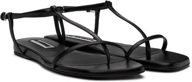Sneakers och skor Jil Sander Jil Sander Square Toe Sandals Svart | J15WP0169_P8389, 3