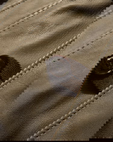 Bomberjacka OUR LEGACY Compel Leather Bomber Jacket with Fur Hood Grön | M4259CO 001, 3