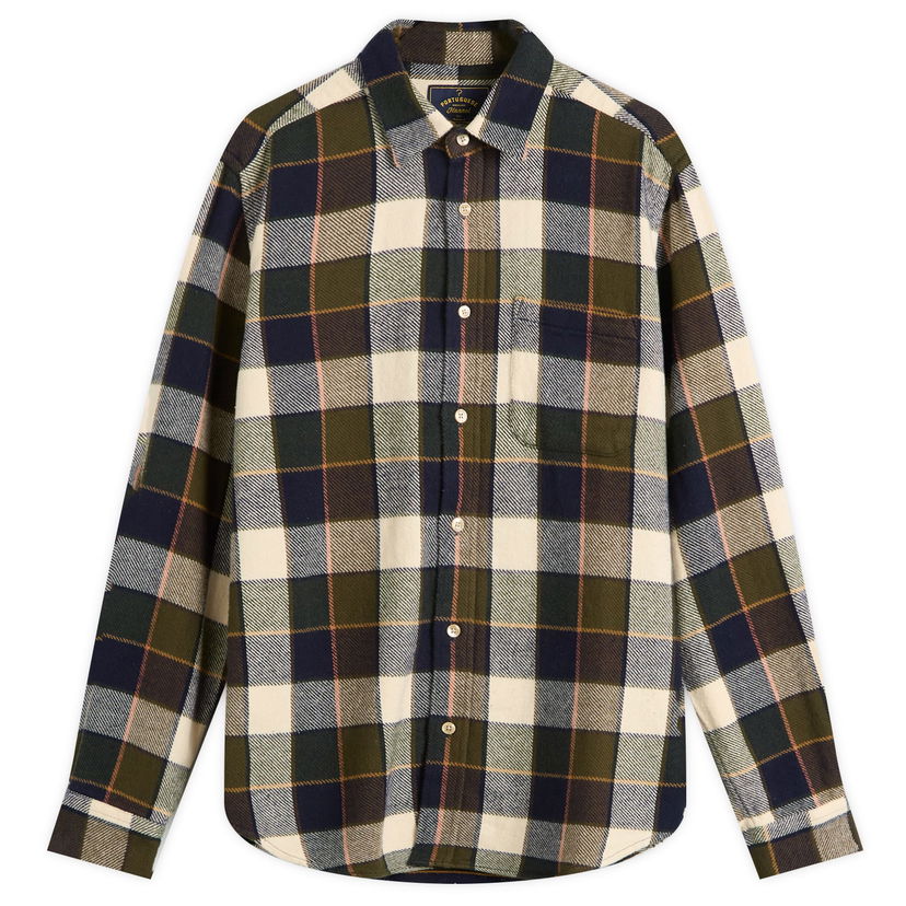 Skjorta Portuguese Flannel Pine Flannel Check Shirt, Size Small Flerfärgad | AW25064-GNW