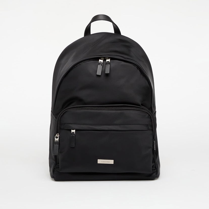Ryggsäck CALVIN KLEIN Calvin Klein Sleek Round Backpack Svart | LV04D3143G UB1