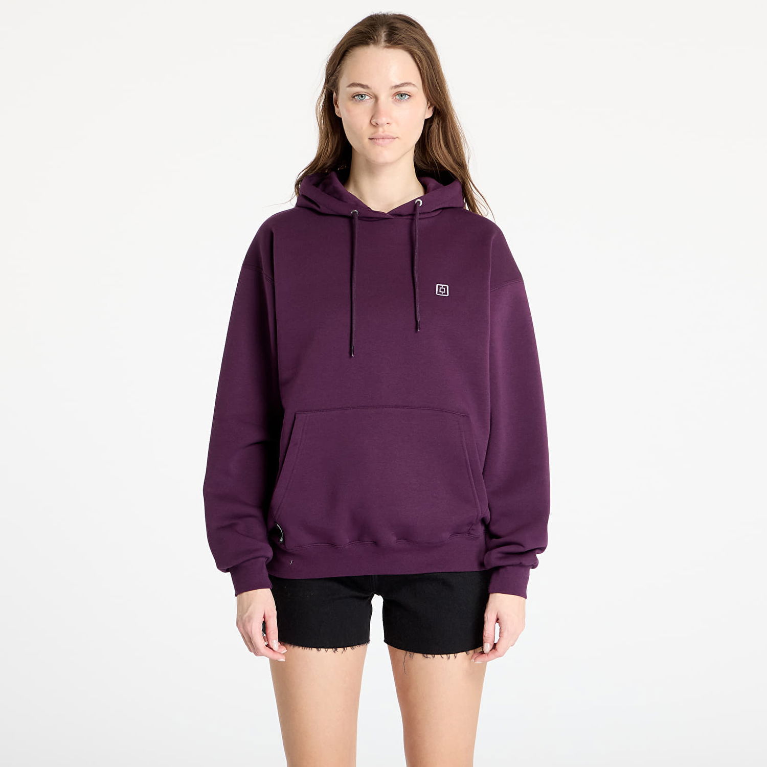 Sweatshirt Horsefeathers Horsefeathers Miv Hoodie Purpur | SW932A, 0