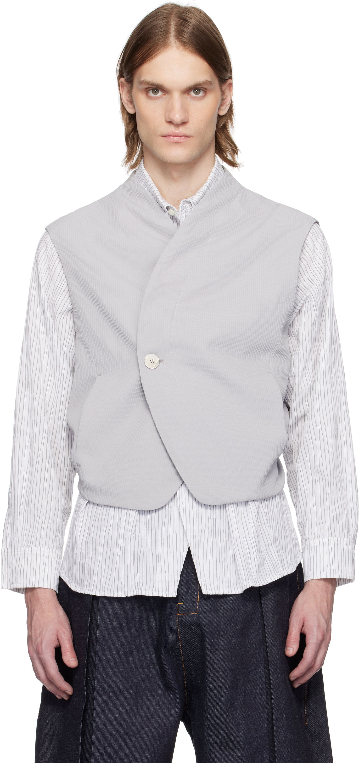 Väst ADER ERROR ADER error 25 Wrap Vest Grå | BO01SSVE0101GR, 0