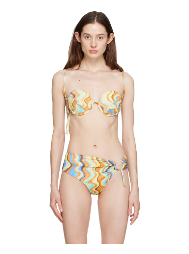 Badkläder Jacquemus Le Raphia 'Le Haut De Maillot Aouro' Flerfärgad | 23E231SW029-2295