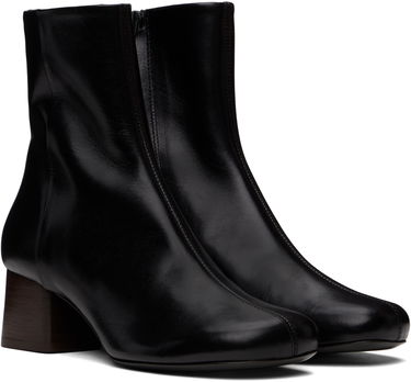 Kläder LEMAIRE LEMAIRE Anatomic 55 Leather Ankle Boots Svart | FO0206 LL0078, 3