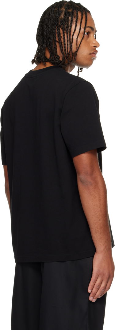 T-shirt Casablanca Manga Tennis Ball Short Sleeve T-shirt Svart | M-AW25-JTS-001-08, 2