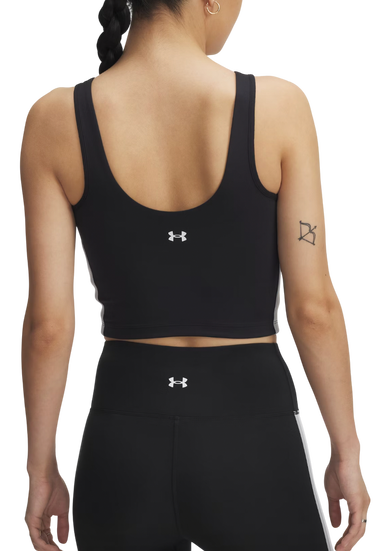Crop top Under Armour UA Motion Sport Tape Crop Tank Svart | 6005844-006, 1