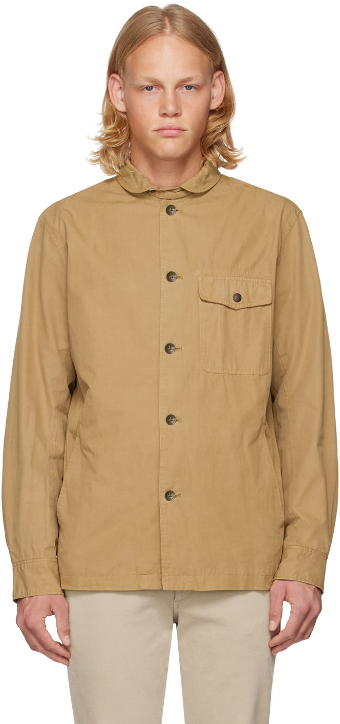Skjorta rag & bone rag & bone Deck Shirt Brun | MBW22HA361SOML