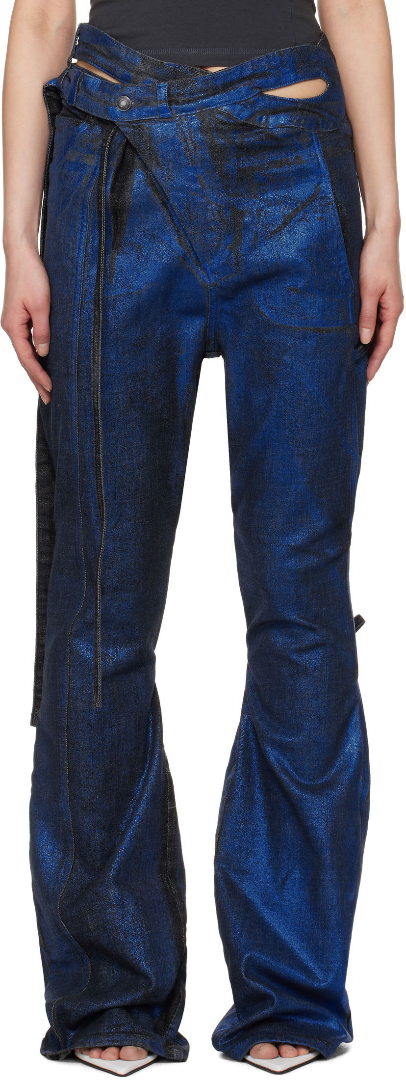 Jeans Ottolinger Ottolinger Signature Wrap Jeans Blå | 117-17002E-21