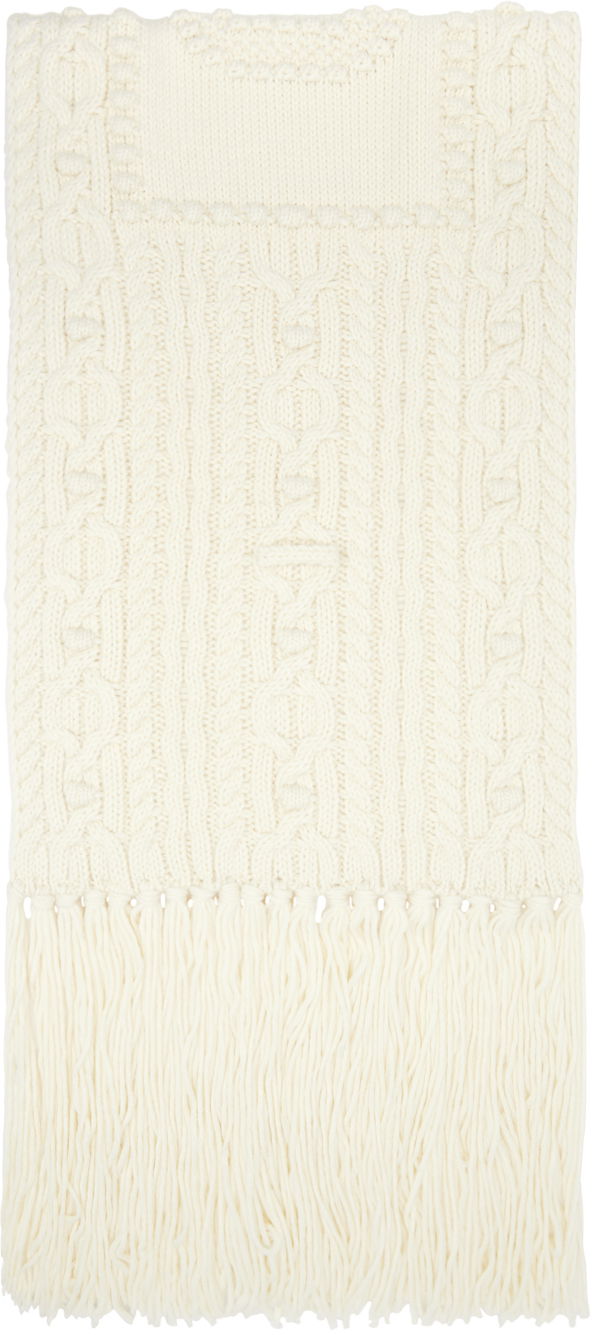 Sweater Jean Paul Gaultier Knitted Scarf With Fringe Vit | 24/31-U-EC050-M080-64