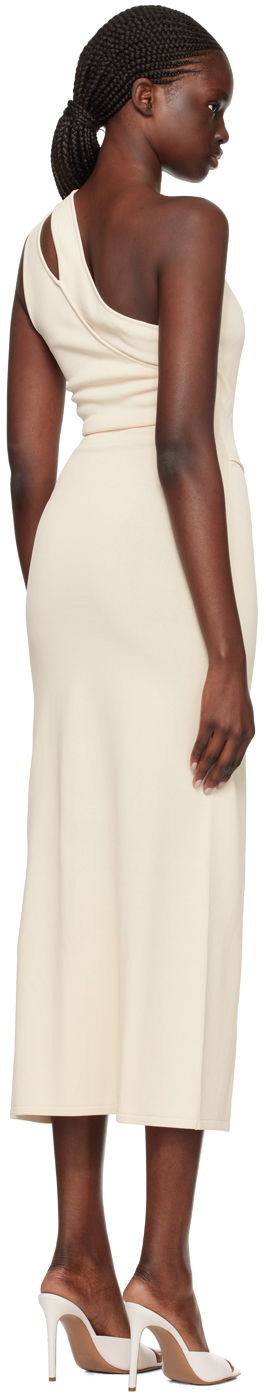 Klä BEC + BRIDGE BEC + BRIDGE Mira One-Shoulder Maxi Dress Beige | H23-11837, 2