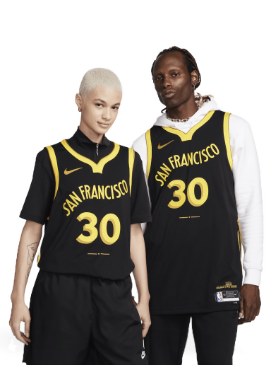 Jersey Nike Dri-FIT ADV NBA Authentic Stephen Curry Golden State Warriors 2023/24 City Edition Svart | DX8759-010