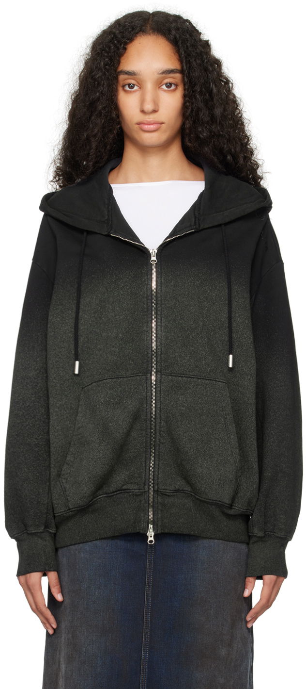 Sweatshirt Eckhaus Latta Hoodie Svart | 1103-EL-PF24-A -
