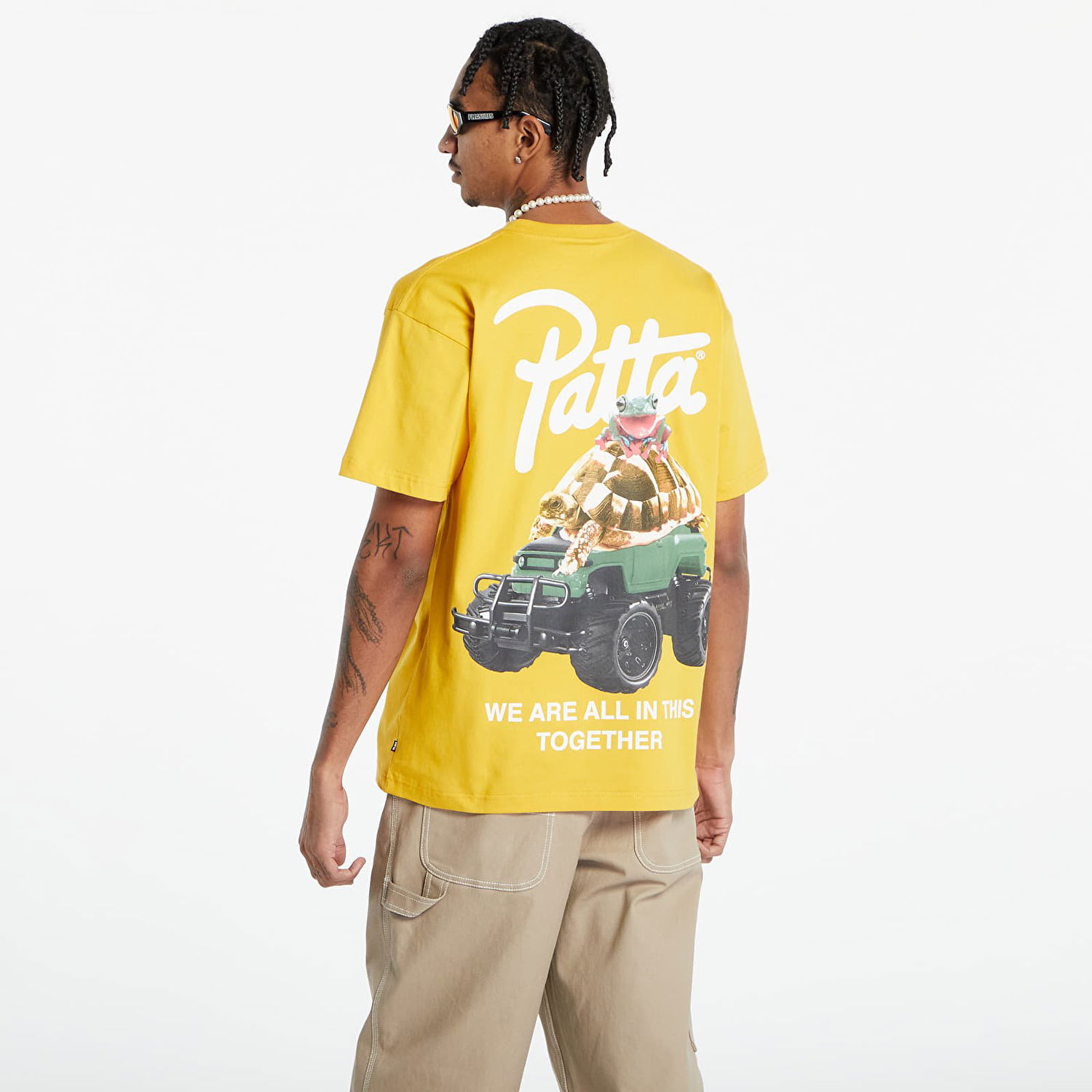 T-shirt Patta Animal T-Shirt Gul | AW23-ANIMAL-TS-002, 1