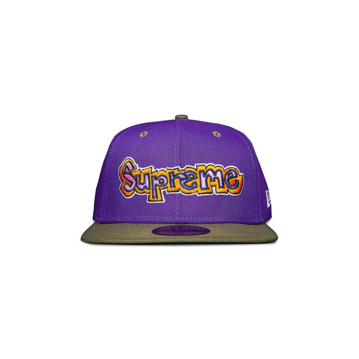 Keps Supreme New Era x Gonz Logo Hat Purpur | SS21H31 PURPLE, 1