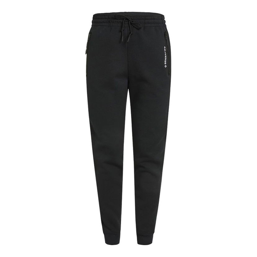 Träningsbyxor Converse Court Life Slim Fit Pants Svart | 10021493-A04